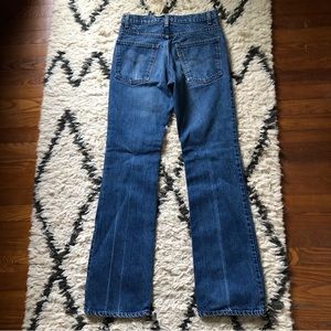 VINTAGE 70’s LEVIS. Approx 28 inch waist. Orange tab.